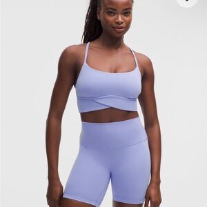 Lululemon Athletica Lululemon Wunder Train Strappy Wrapped Bra